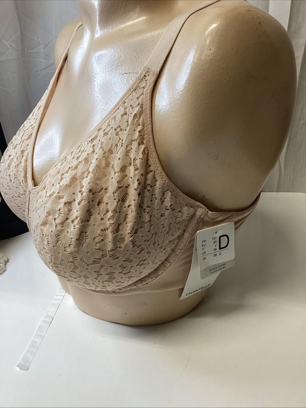 Chantelle 13F1 Nude Norah Molded Underwire Bra Size 36D US