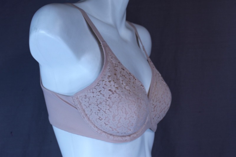Chantelle Group 13F1 Norah Seamless Comfort Full Coverage Bra 34DD Nude Blush