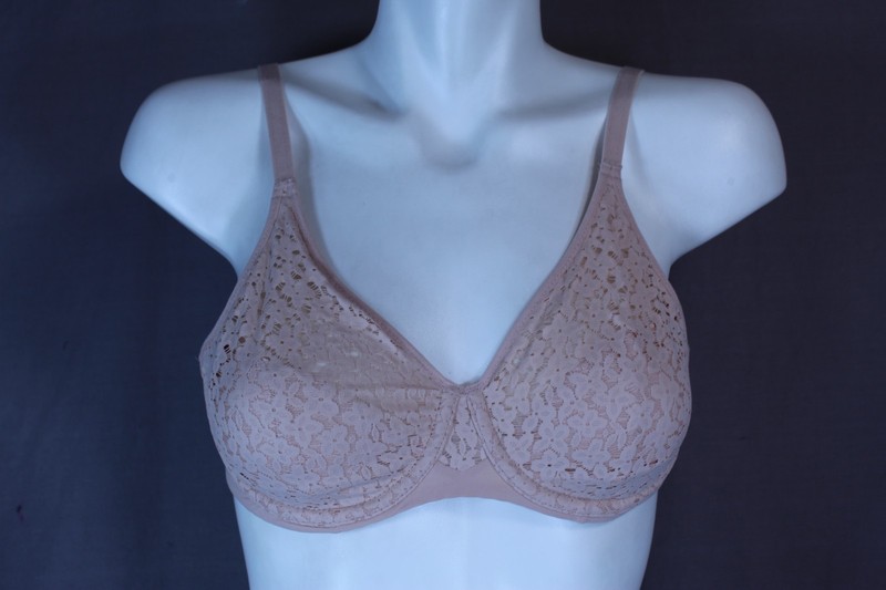 Chantelle Group 13F1 Norah Seamless Comfort Full Coverage Bra 34DD nude blush