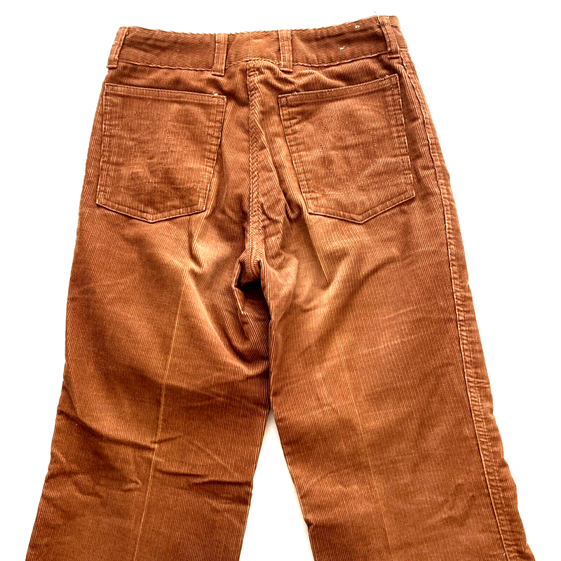 Chemin De Fer Corduroy Pants Size 28XL Women's Pants Brown Cord Vintage Pants