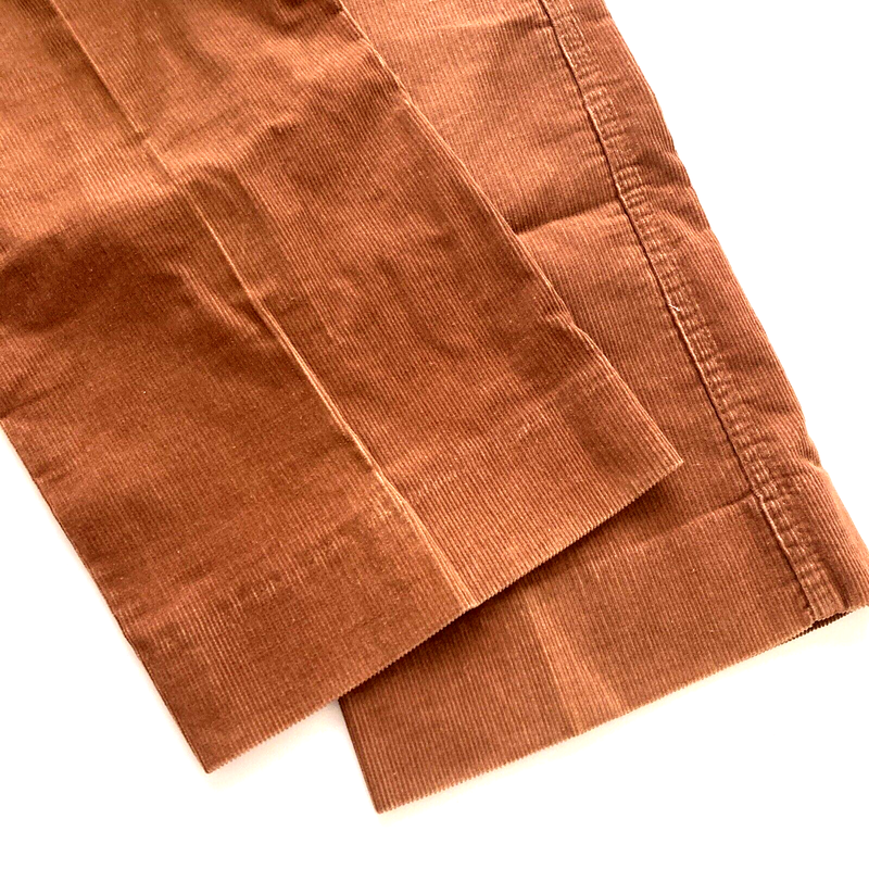 Chemin De Fer Corduroy Pants Size 28XL Women's Pants Brown Cord Vintage Pants