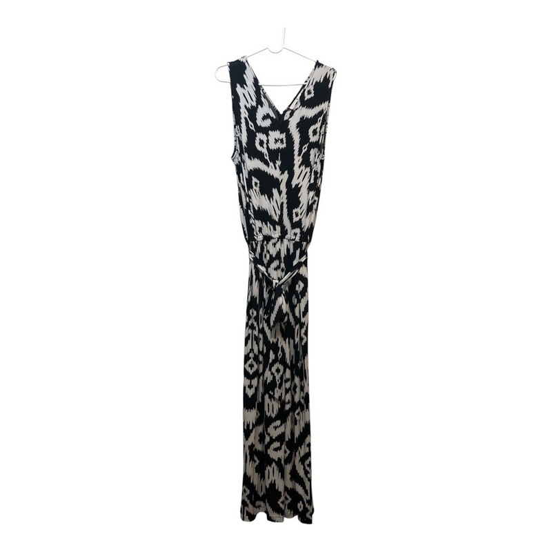 Chico’s 3 US XL Sleeveless long Wide Leg Jumpsuit Classic Stretchy