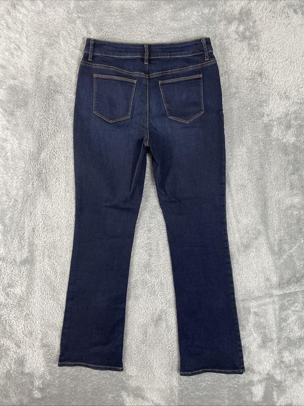 Chico's Jeans Women's 0r (US 4) Blue The Platinum Barely Boot Stretch Denim Pant