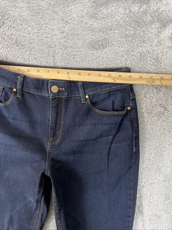 Chico's Jeans Women's 0r (US 4) Blue The Platinum Barely Boot Stretch Denim Pant