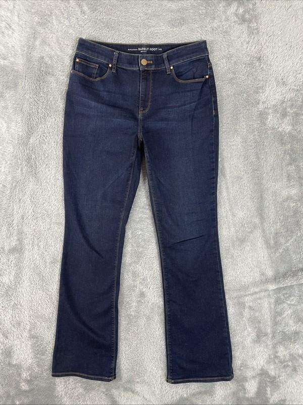 Chico's Jeans Women's 0r (US 4) Blue The Platinum Barely Boot Stretch Denim Pant