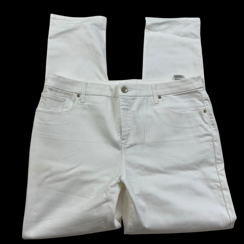 Chicos Girlfriend so slimming slim leg jeans Women's 2(12) Tall NWOT