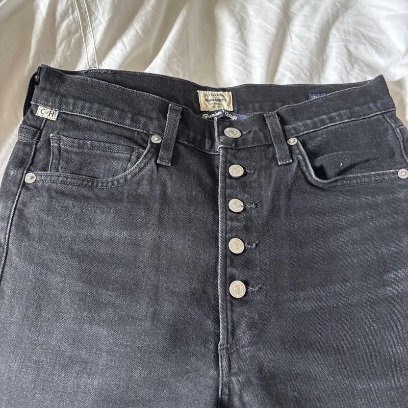 Citizens Of Humanity Olivia Jeans Black Skinny Size 27
