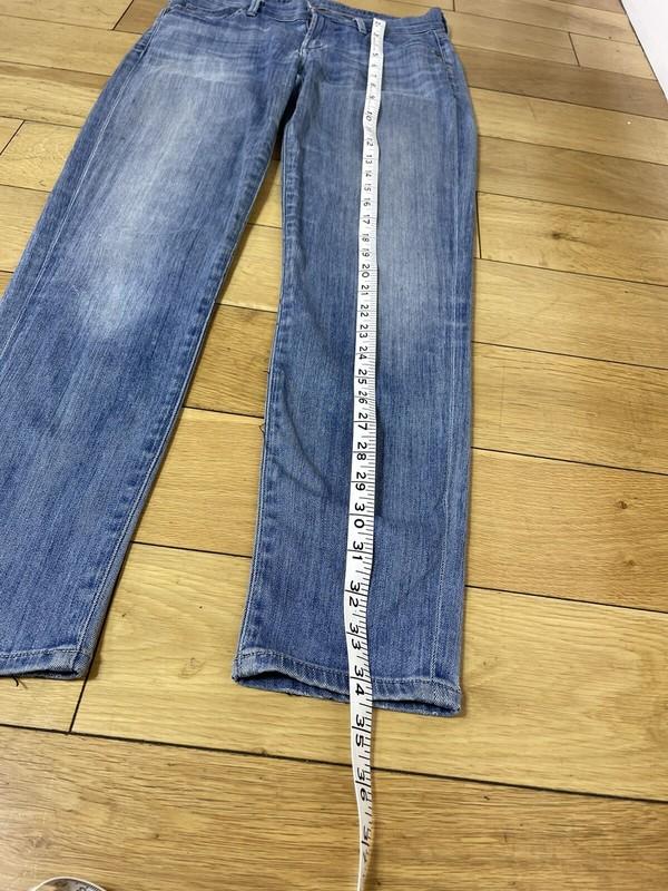 Citizens Of Humanity Women's Jeans W 25 In Blue Cotton Cropped