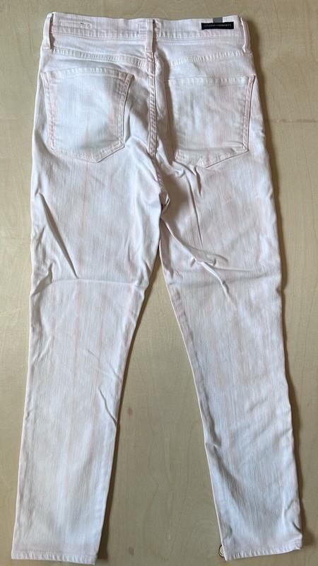 Citizens Of Humanity Women’s Sz 27 Olivia Crop High Rise Slim Stripy Jeans
