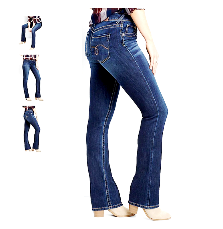 CLASH / Wax Jeans WOMENS Denim Stretch Bootcut & Skinny JEANS Pants