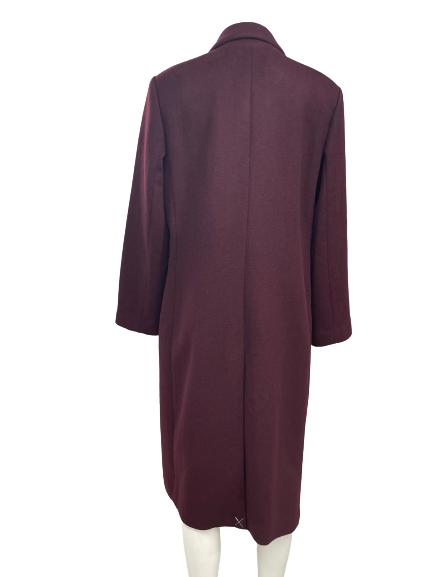 Club Monaco Women Jemma Coat Burgundy NWT $459.00