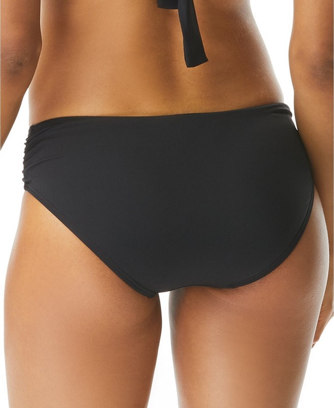 Coco Reef Ruched Hipster Bikini Bottoms Black Size XL