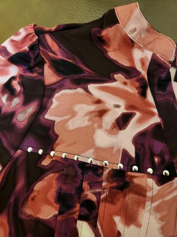Cocomo Pink Floral Print Short Sleeve Top. NWT. 1X