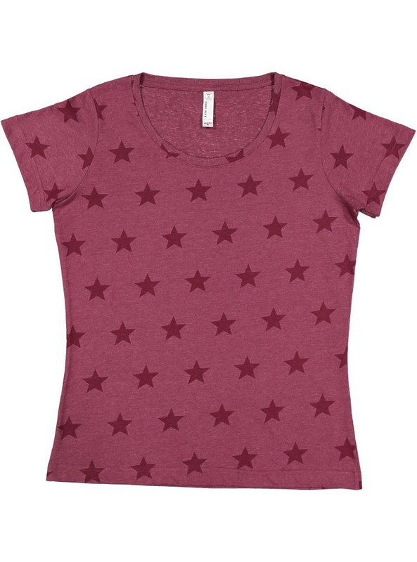 Code Five 3629 Ladies Five Star T Shirt