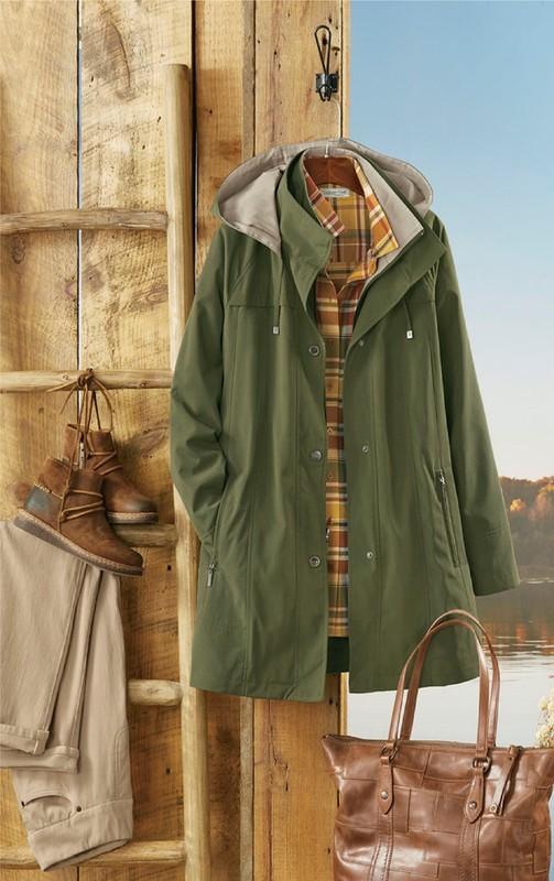 Coldwater Creek All-Season Jacket Multi Color