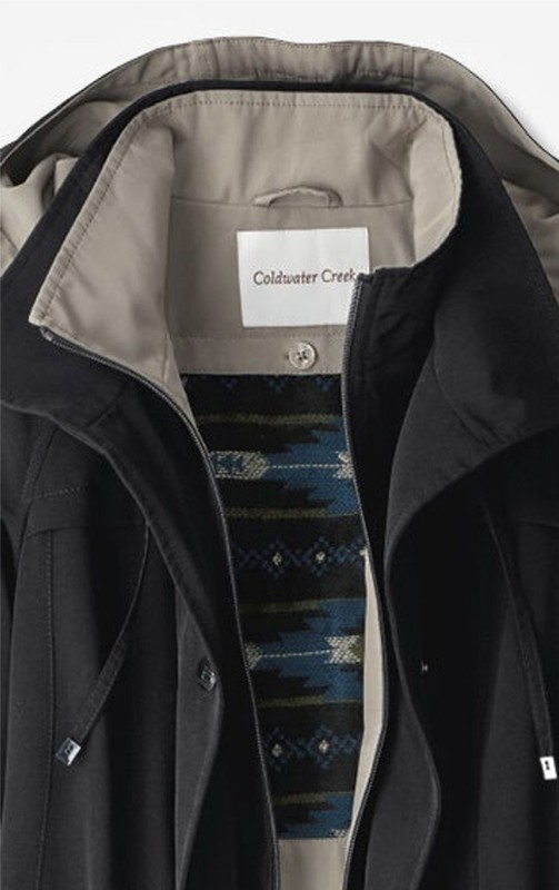 Coldwater Creek All-Season Jacket Multi Color