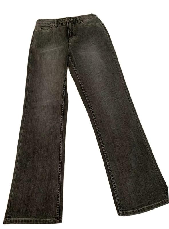 Coldwater Creek Jeans Womens Size 6 light wash black (J128) New NWT