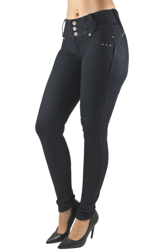 Colombian Design High Waist Butt Lift Levanta Cola Skinny Jeans