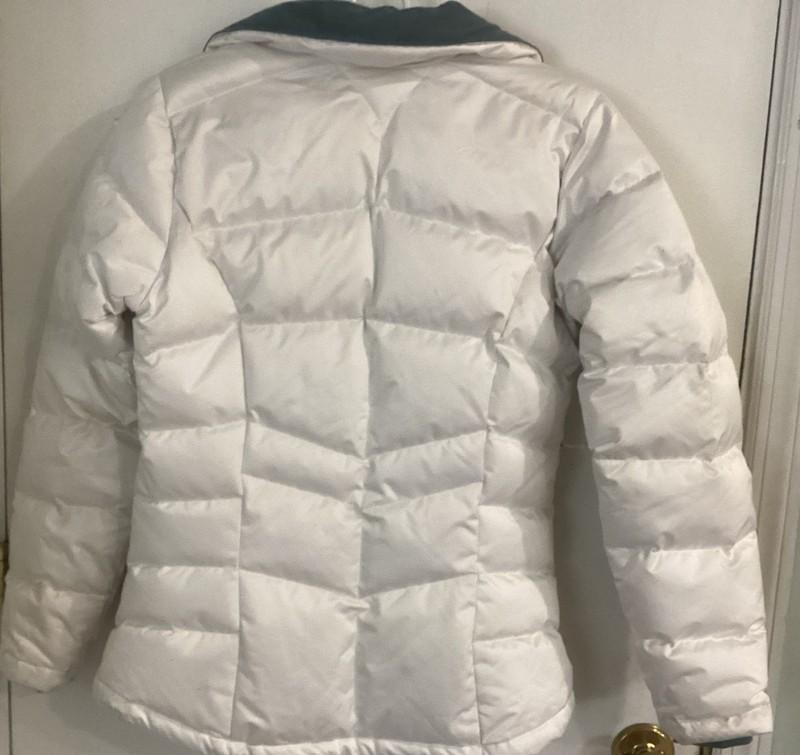Columbia Jacket Womens White Omni Heat Shield Puffer Coat Size S