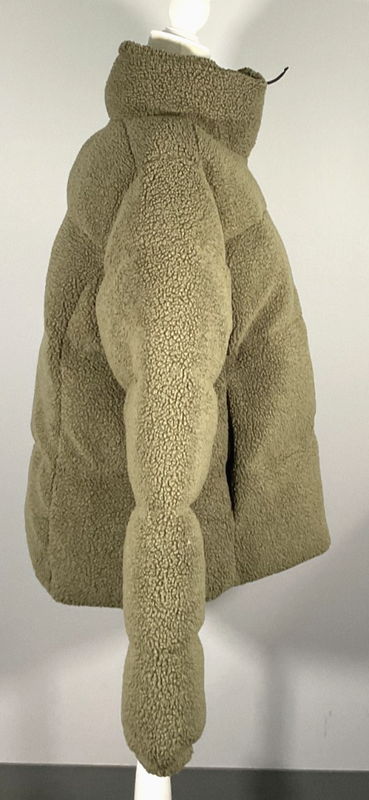 Columbia Puffect Sherpa Women's Size XL Stone Green Jacket NWOT