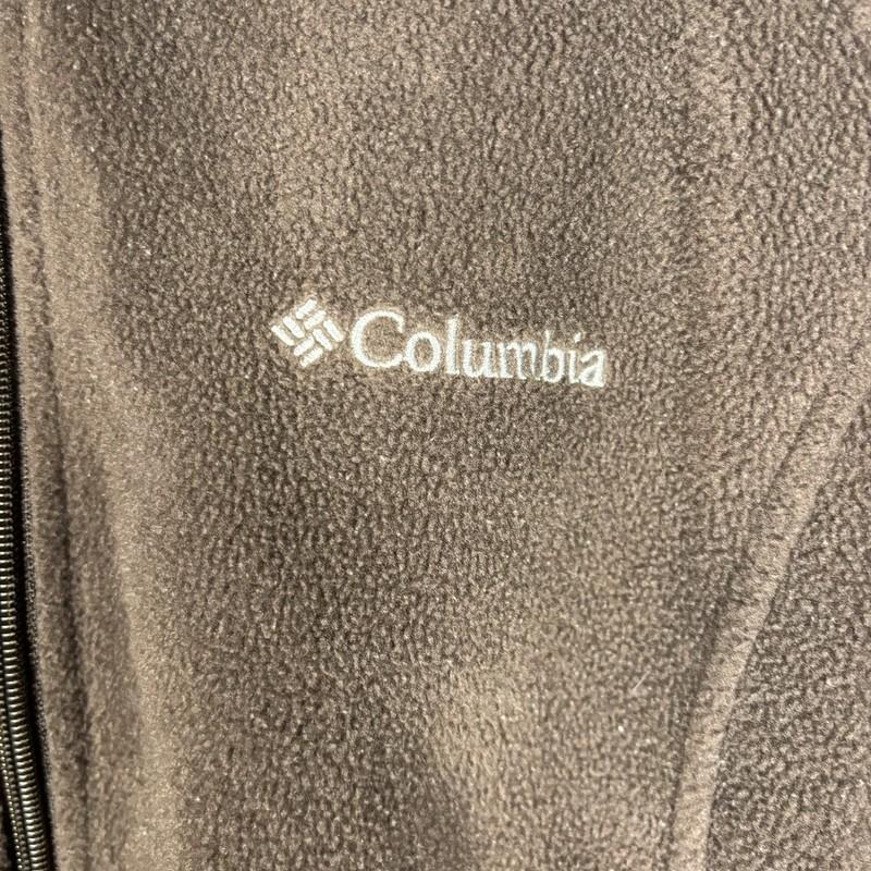 Columbia Sportswear Womens Brown Full Zip Athletic Outdoor Fleece Jacket Size XL