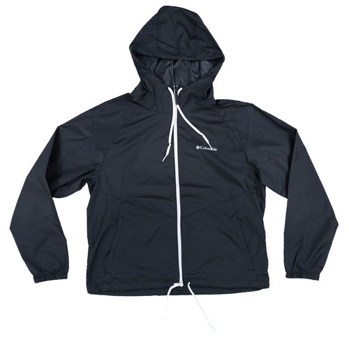 Columbia Women's Flash Forward Windbreaker Outerwear Jacket Comfort Black New