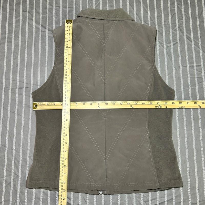 COLUMBIA Women's Full Zip Fleece Vest Size Medium