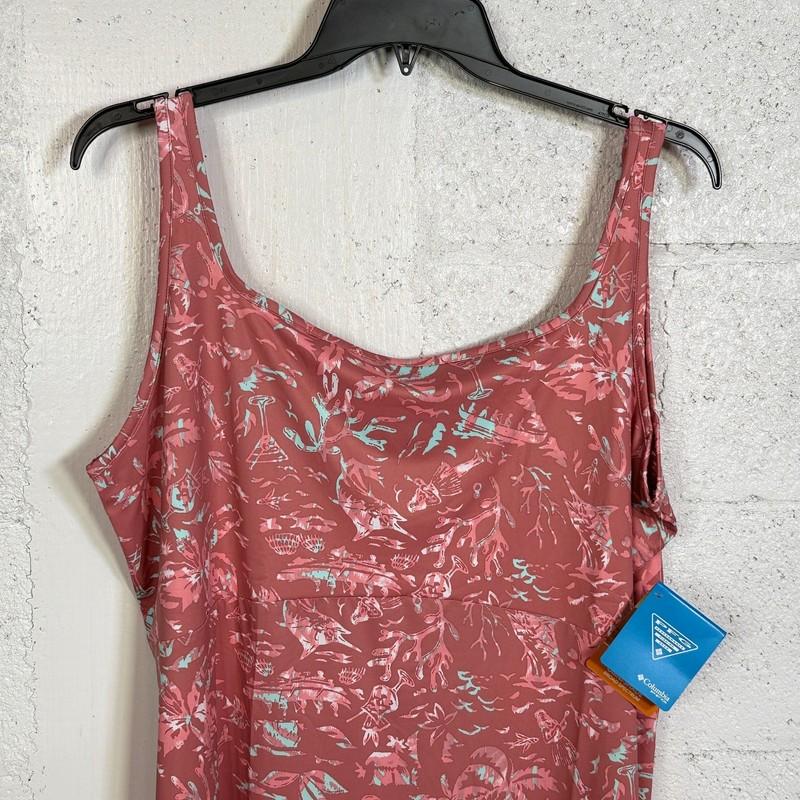 Columbia Women's PFG Freezer III Dress Sandalwood Pink 2X