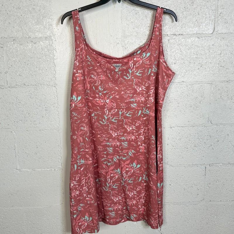 Columbia Women's PFG Freezer III Dress Sandalwood Pink 2X