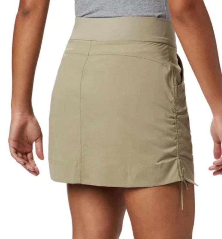 Columbia Women’s Tan Skort M Omni-Shield Repellent Omni-Shade UPF 50 Active