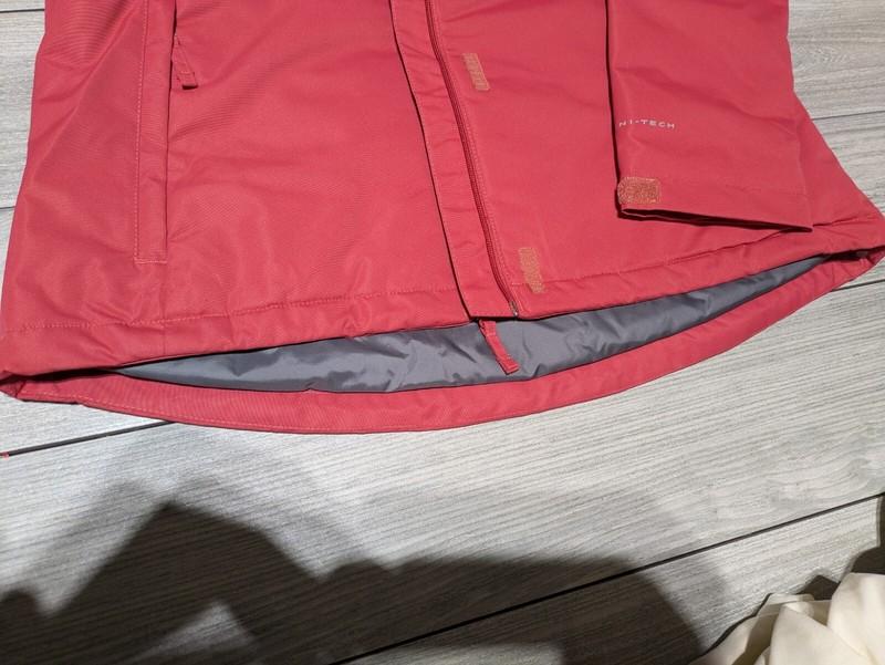 Columbia Womens Omni Heat Waterprof Hood View Exs Insulated Hooded Jacket Sz Med