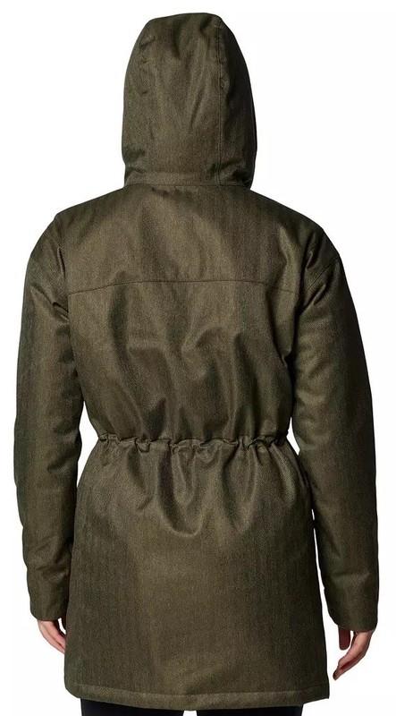 COLUMBIA WOMENS PORTLAND POINT PARKA JACKET STONE GREEN SIZE MEDIUM NWT $179