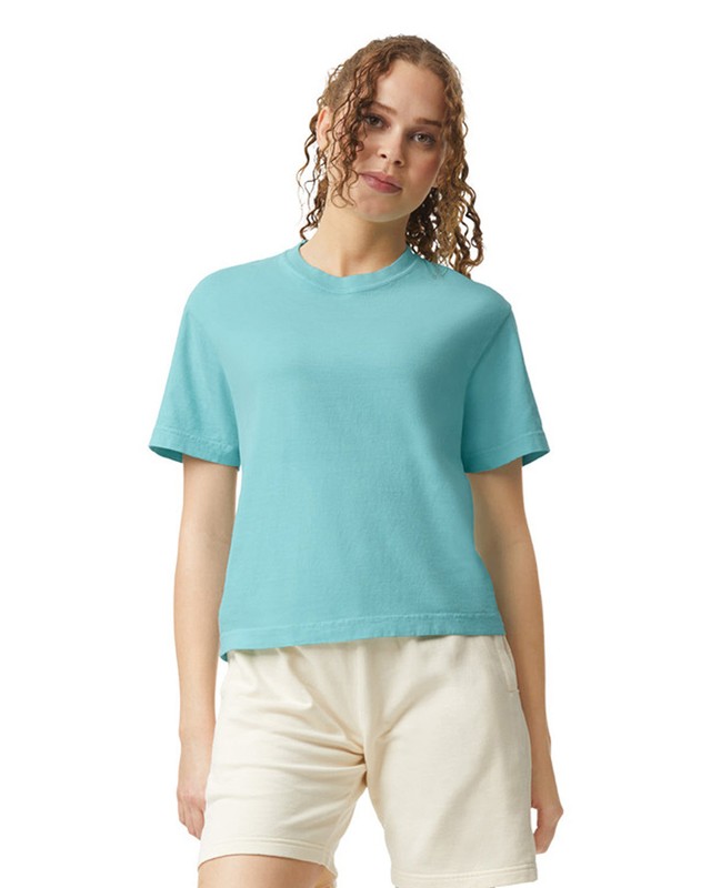 Comfort Colors 3023CL Ladies Ring Spun US Cotton Heavyweight Cropped T-Shirt