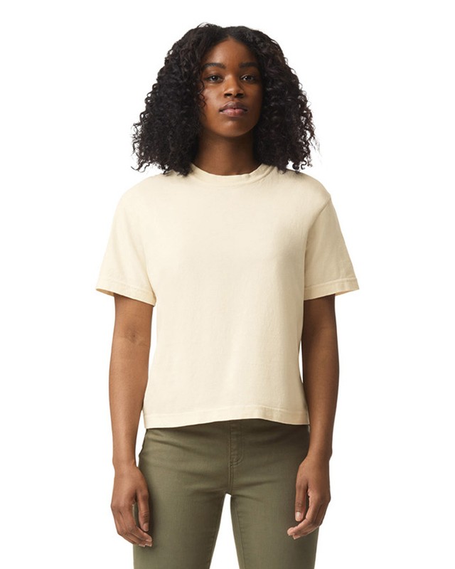Comfort Colors 3023CL Ladies Ring Spun US Cotton Heavyweight Cropped T-Shirt