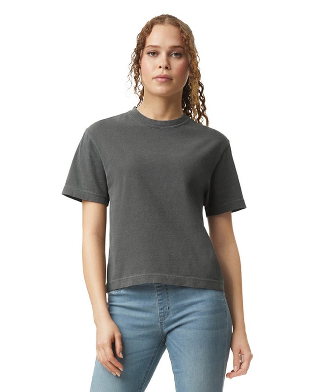 Comfort Colors 3023CL Ladies Ring Spun US Cotton Heavyweight Cropped T-Shirt