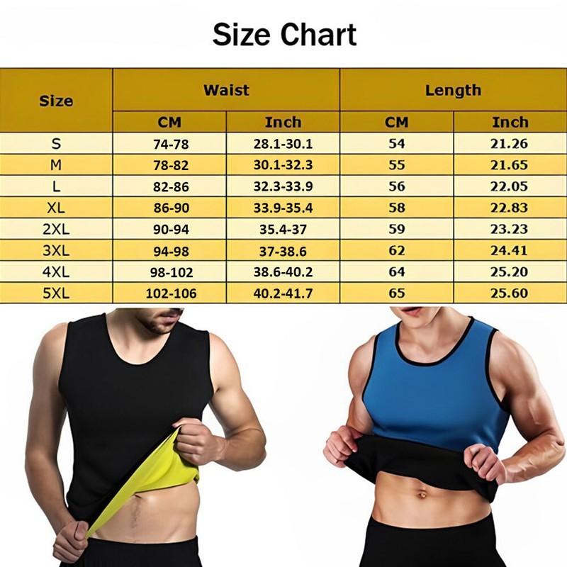Compression Shirt For Men - Fat Loss & Defines Abs Muscle Recovery Sweat Vest