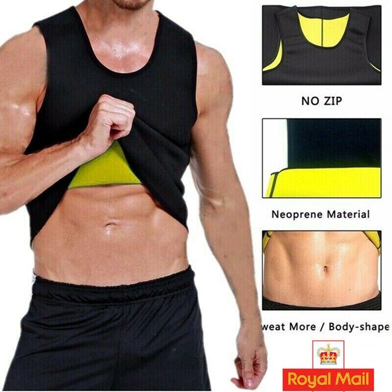Compression Shirt For Men - Fat Loss & Defines Abs Muscle Recovery Sweat Vest