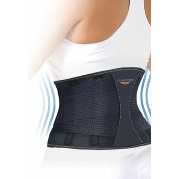 COPPER FIT Core Shaper Women Waist 34"-42" Copper Infused Charcoal L/XL