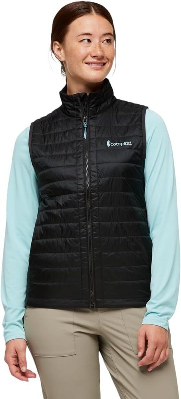 Cotopaxi Capa Insultated Windproof Puffer Vest Women's S M XL Black Packable