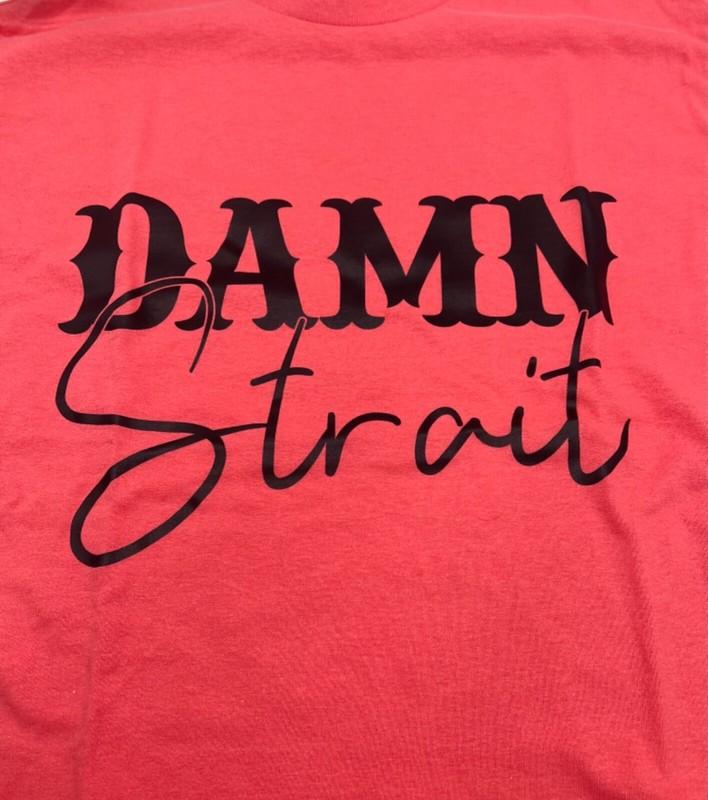 Country Music T-Shirt Coral Color Various Sizes Western Rodeo Cowboy Rodeo NEW