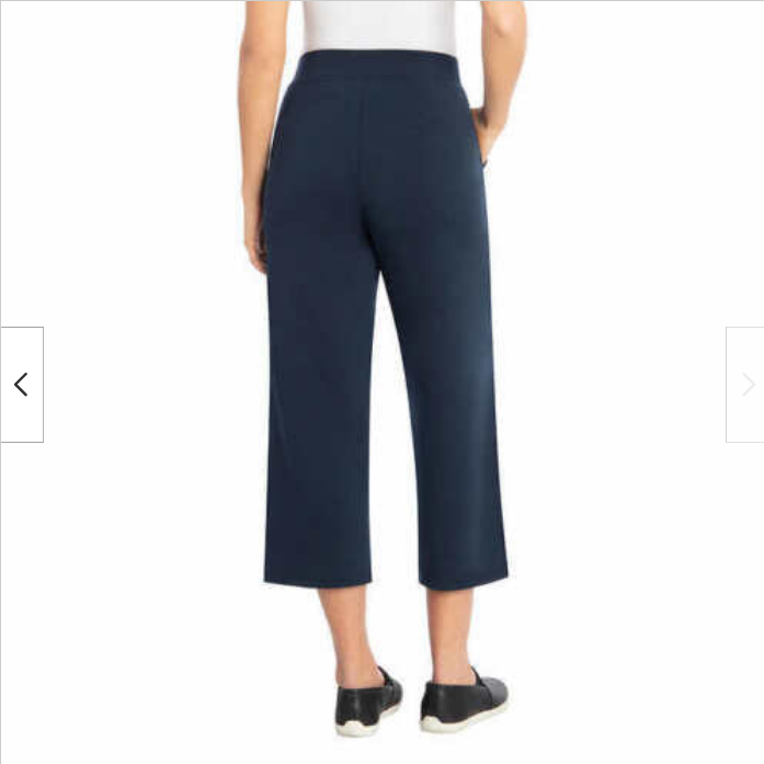 Covington Women's Sweatpants Wide Leg Pants Size 24/26W Pink No Pockets