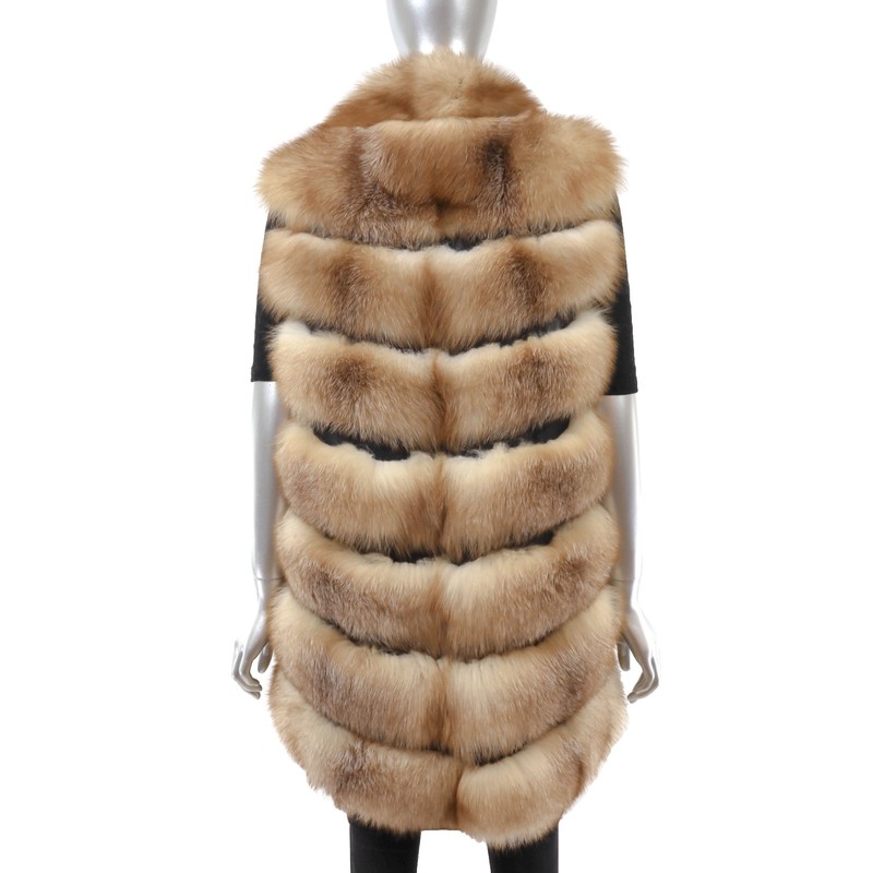 Crystal Fox Vest- Size L-XL