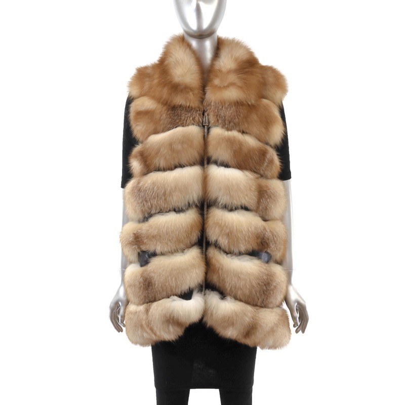 Crystal Fox Vest- Size L-XL