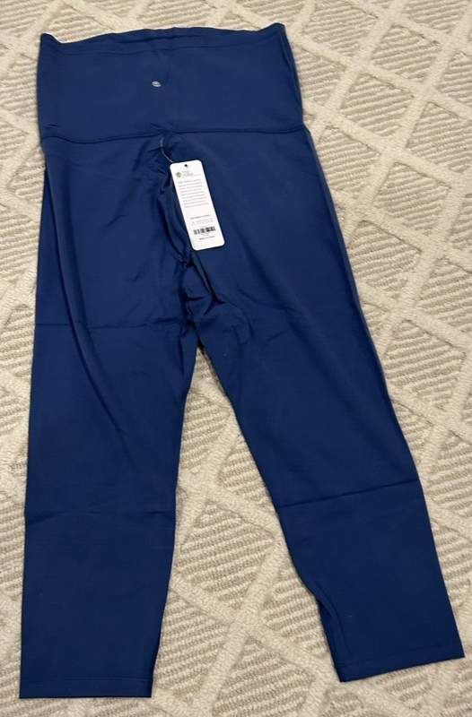 CRZ YOGA Womens Maternity Leggings 21" - Super High Waist - Size Large - NEW
