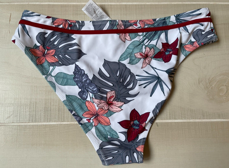 Cupshe Floral Swim Bottoms Size M Women's NWT