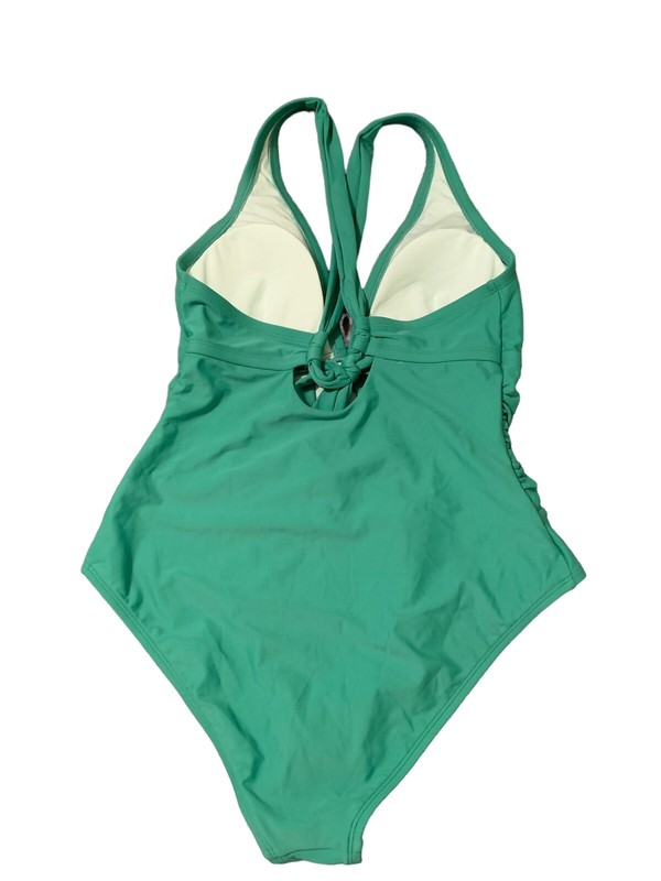 Cupshe Women Green One Piece Swimsuit Size 0X NWT Ruched