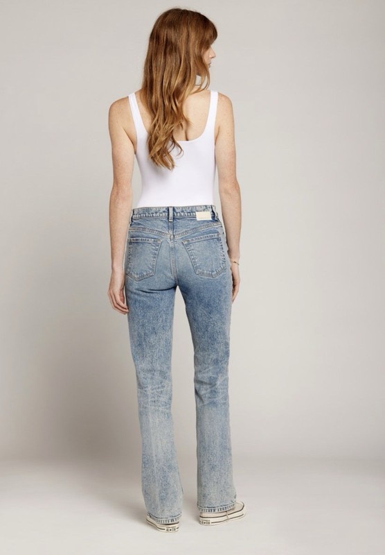 Current Elliot The Signature Bootcut Denim Jean Size 28 Topanga Blue Retail $204