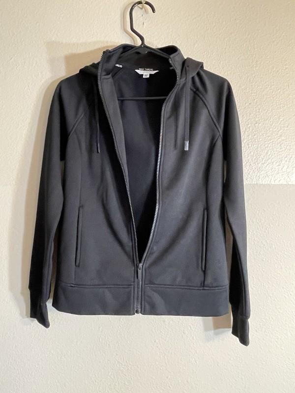 Daily Thread Women’s Xs Black Zip Up Jacket Hoodie Outdoors