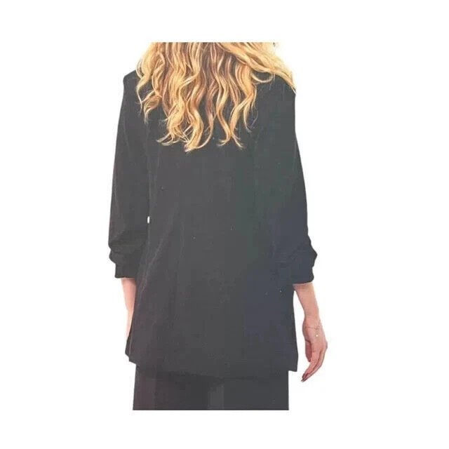 Dakota Blue Women's Crepe Blazer Color Black Size M