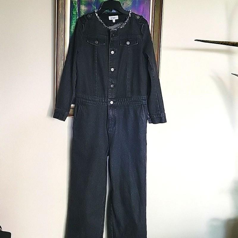 Daya By Zendaya Denim Jumpsuit Size S